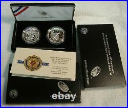 2019 American Legion Proof Commemorative Silver Dollar and Medal Set BOX & COA