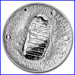 2019 Apollo 11 50th Anniversary $1 5 oz Silver Proof (Box & COA) SKU#185468