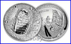 2019 Apollo 50th Anniversary Proof Commemorative Coin 5 oz Silver with Box and COA