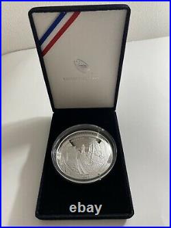 2019 Apollo 5 oz Silver 50th Anniversary Proof Commemorative Coin with Box and COA