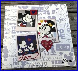 2019 Disney Heart Shaped Love 1 Oz Silver Proof Coin W Box