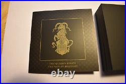 2019 GB Proof 1 oz Silver Queen's Beasts Yale with box and COA