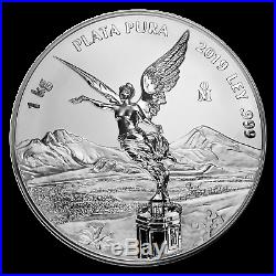 2019 Mexico 1 kilo Silver Libertad Proof Like (withBox & COA) SKU#186716