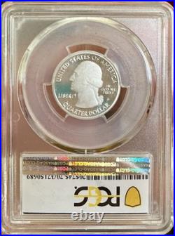 2019 PCGS PR70DCAM 7 Coin Silver Proof Set. Quarters, Kennedy, Dime & Luxury Box