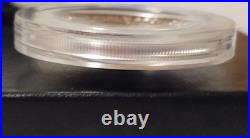 2019-P Apollo 11 50th Anniversary SILVER Proof Dollar WithBox & COA, Curved Coin