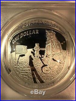 2019 P Apollo 11 Commemorative 5 Oz Proof Silver $ Coin (Sealed Box of 5)