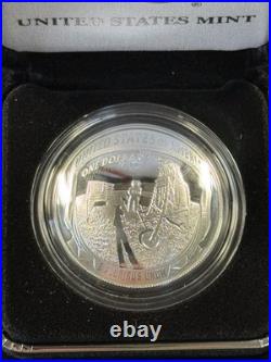 2019-P U. S. Mint Apollo II Proof Silver Dollar WithBox & COA Item #689