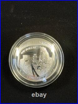 2019-P U. S. Mint Apollo II Proof Silver Dollar WithBox & COA Item #689