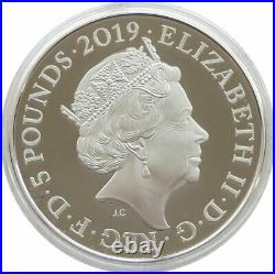 2019 Royal Mint Birth of Queen Victoria £5 Five Pound Silver Proof Coin Box Coa
