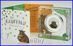 2019 Royal Mint The Gruffalo 50p Fifty Pence Silver Proof Coa Box