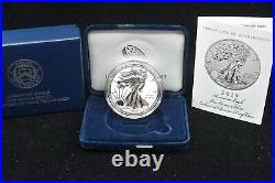 2019-S 19XE Enhanced Reverse Proof American Silver Eagle with COA & Boxes