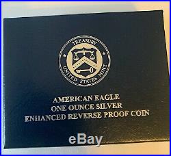 2019-S Enhanced Reverse Proof Silver Eagle Baltimore NGC PF70 BOX & COA #6610