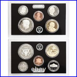 2019 S Proof Set Original Box & COA 11 Coins. 999% Silver WITH W CENT
