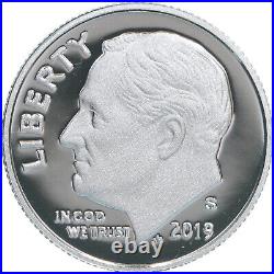 2019 S Proof Set Original Box & COA 11 Coins. 999% Silver WITH W CENT 2019 S Proof Set Original Box & COA 11 Coins. 999% Silver WITH W CENT