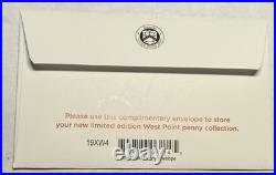 2019-S SILVER 10pc Proof Set + box & COA. INCLUDES BONUS reverse pf W-mint cent