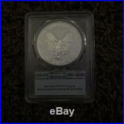 2019-S Silver Eagle ENHANCED REVERSE Proof PCGS PR69 First Strike withBox & COA