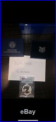 2019-S Silver Eagle Enchanced Reverse proof PCGS PR 70 first Strike WithBOX/COA