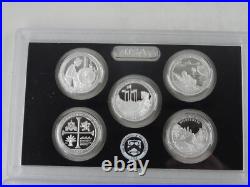 2019-S Silver Proof Set COA Box 10 Coins 90% US Mint NO W CENT