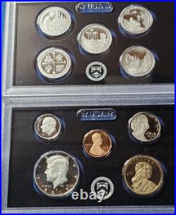 2019-S Silver Proof Set OGP & COA Box 10 Coins 99.9% US Mint