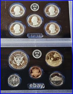 2019-S Silver Proof Set OGP & COA Box 10 Coins 99.9% US Mint