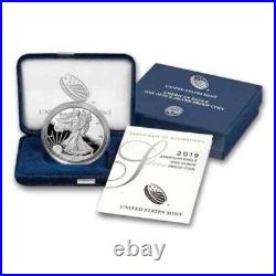 2019 S US American Silver Eagle $1 Dollar Proof Coin withBox & COA