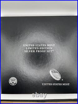 2019 S U. S. Mint Limited Edition Silver Proof Set WithBox & COA