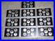 2019 Silver Quarter Proof Sets (10sets 50Coins) as pictured No COA, No Box 99.9%