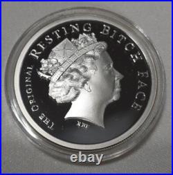 2019 Silver Shield 1 Oz Silver Proof Obey! Queen's Beasts Box & Coa 666 Mintage