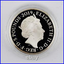 2019 Tower of London £5 Silver Proof 4-Coin Set with Box & COAs Royal Mint