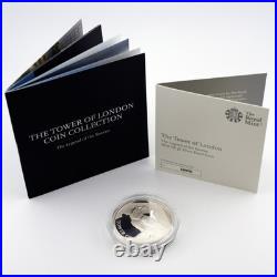 2019 Tower of London £5 Silver Proof 4-Coin Set with Box & COAs Royal Mint