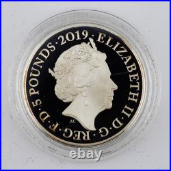 2019 Tower of London £5 Silver Proof 4-Coin Set with Box & COAs Royal Mint