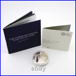2019 Tower of London £5 Silver Proof 4-Coin Set with Box & COAs Royal Mint