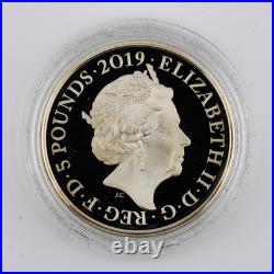 2019 Tower of London £5 Silver Proof 4-Coin Set with Box & COAs Royal Mint