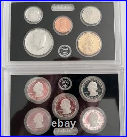 2019 US Mint. 999 Silver Proof Set WithCoa & Box Nice Set