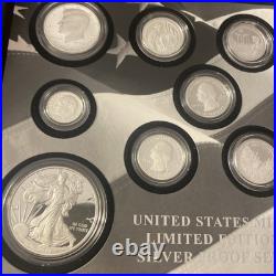 2019 US Mint Limited Edition Silver Proof Set withOriginal Box & COA