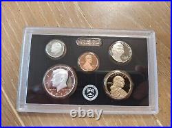 2019 US Mint SILVER Proof Set, original box COA & 2019-W Rev Proof cent