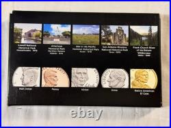 2019 US Mint Silver Proof Set S San Francisco Box & COA