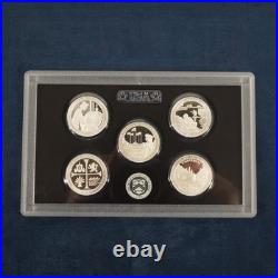 2019 US Mint Silver Proof Set with box & COA Free Shipping USA