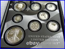 2019 United States Mint Limited Edition Silver Proof Set Complete Box NEW