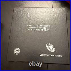 2019 United States Mint Limited Edition Silver Proof Set Original Box With COA