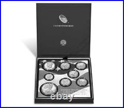 2019 United States Mint Limited Edition Silver Silver Proof Set (withBox and COA)