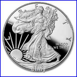 2019-W 1 oz Proof Silver American Eagle (withBox & COA) SKU#185346 2019-W 1 oz Proof Silver American Eagle (withBox & COA) SKU#185346
