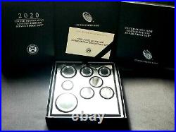 2020S US MINT LIMITED EDITION SILVER PROOF SET NGC PF70/69 8 Coins withBox & COA