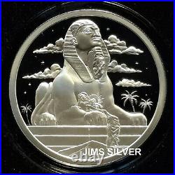 2020 2 oz. Silver Round-Silver Shield FLIGHT INTO EGYPT Proof with COA & BOX