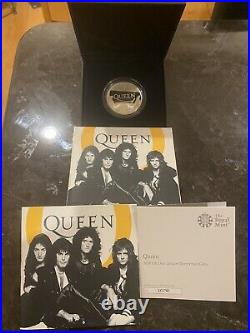 2020 Great Britain Music Legends Queen £2 Silver Proof 1oz Coin Box/COA #1078