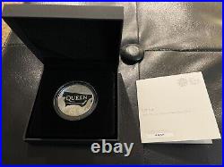 2020 Great Britain Queen Music Legends 1oz Silver Proof Box COA # 4435 2020 Great Britain Queen Music Legends 1oz Silver Proof Box COA # 4435