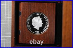 2020 HARRY POTTERT 1oz Silver Proof Coin Box/COA Limited Edition of 5000 pieces