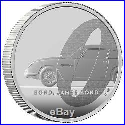 2020 James Bond 007 Aston Martin DB5 £5 Five Pound Silver Proof 2oz Coin Box Coa
