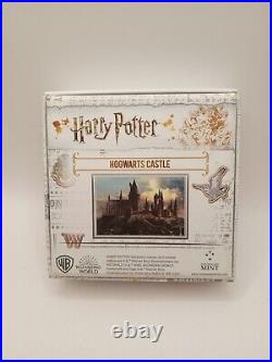 2020 Niue $2 Harry Potter #1 Hogwarts Castle Silver Proof Coin OGP BOX/COA