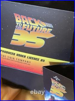 2020 Niue #429 Back to the Future 1 oz Silver Proof Coin/Mr Fusion/Display Box